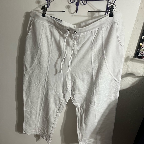 🩶 4 Zenergy by Chico White Womens lounge Pants New with tags - Picture 6 of 12